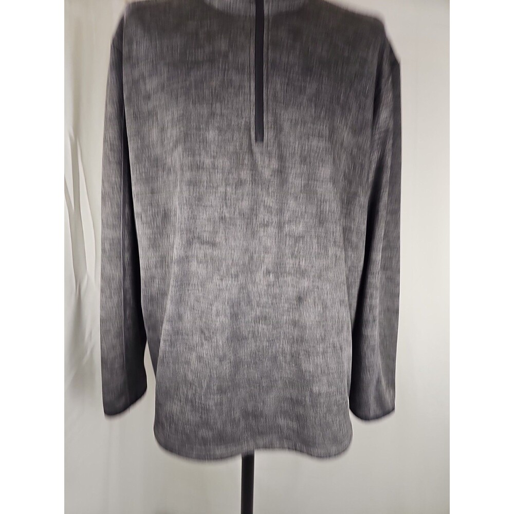 Ben Hogan Men's XL Gray Heather Quarter Zip Pullover Fleece Golf